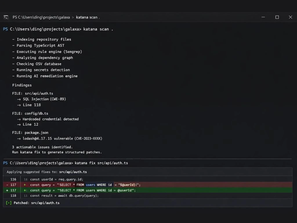 KATANA: Secure Engineering System (In Development)